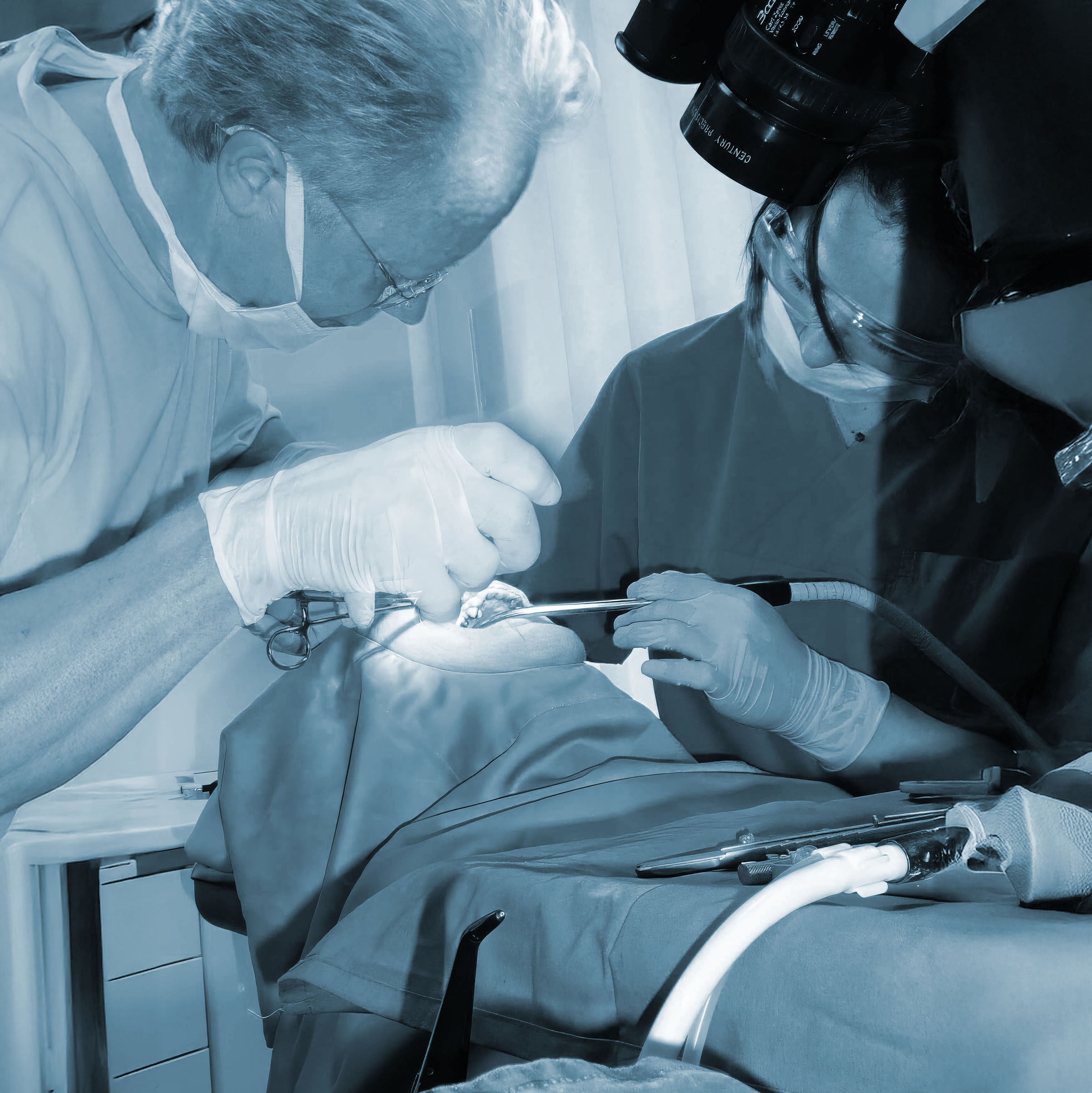 Orale Chirurgie des Zahnarztes